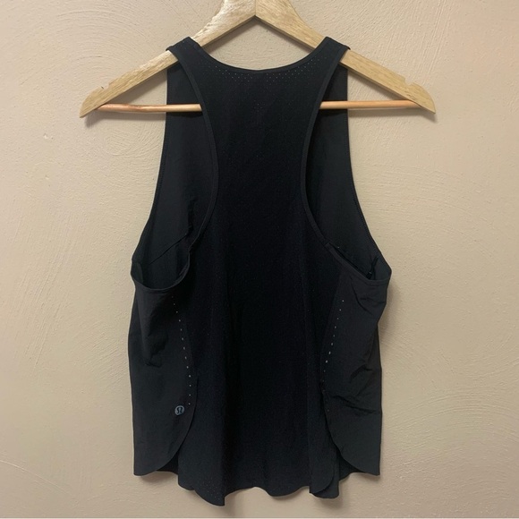 Lululemon Lightweight Stretch Running Tank Top in Black Size 6 - Picture 9 of 12